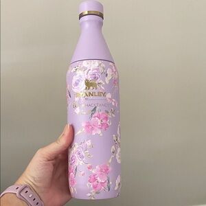 Stanley x LoveShackFancy Lavender Floral Slim Water Bottle